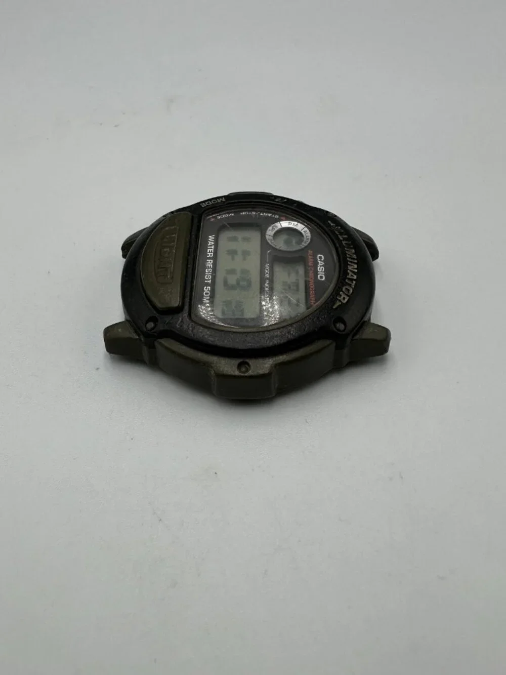 3/$30 Casio Illuminator Digital Watch Men Black  Case Only No Band New Battery